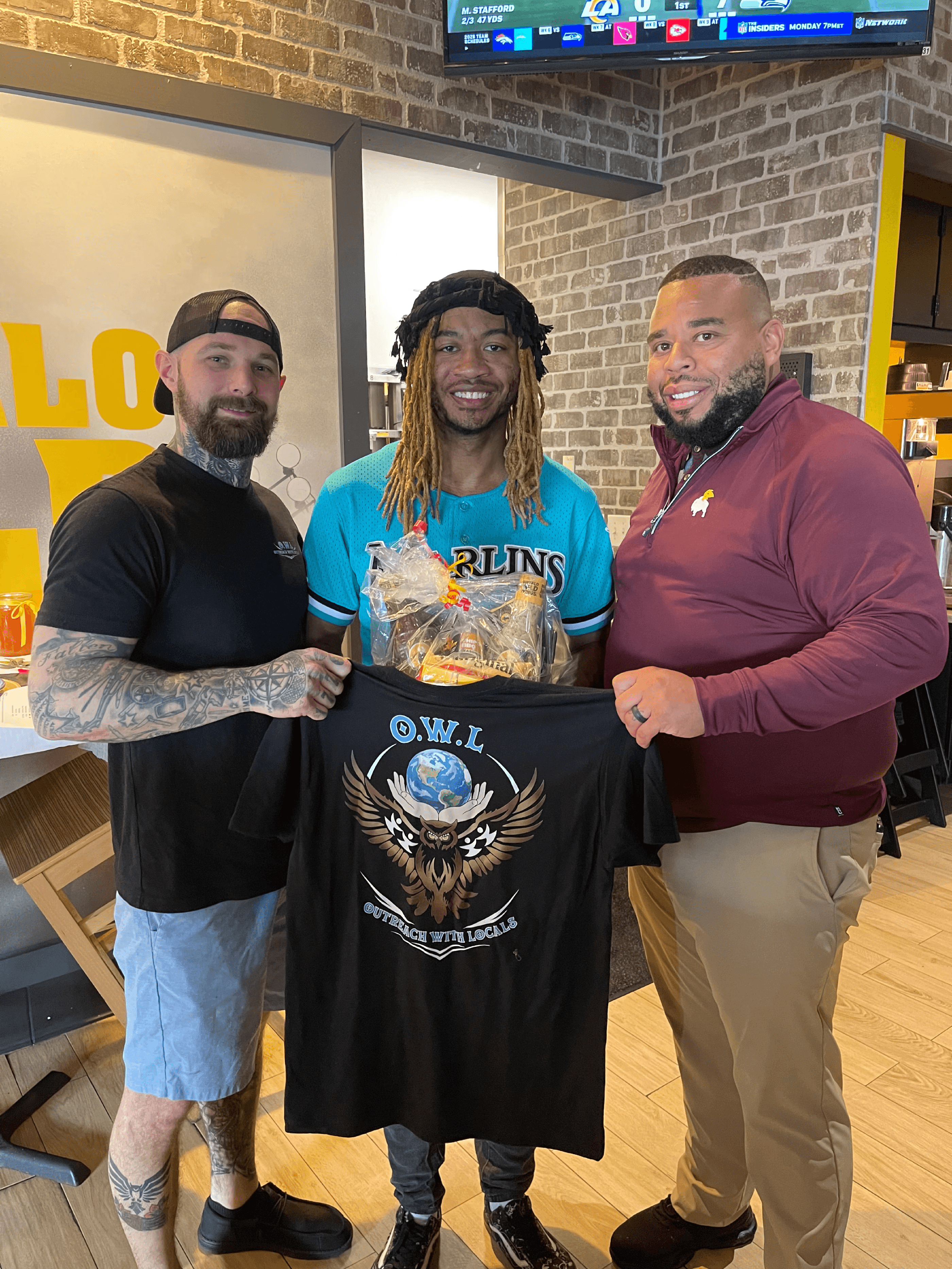 Buffalo Wild Wings Dinner and Movie Night Out giveaway winner Sky
