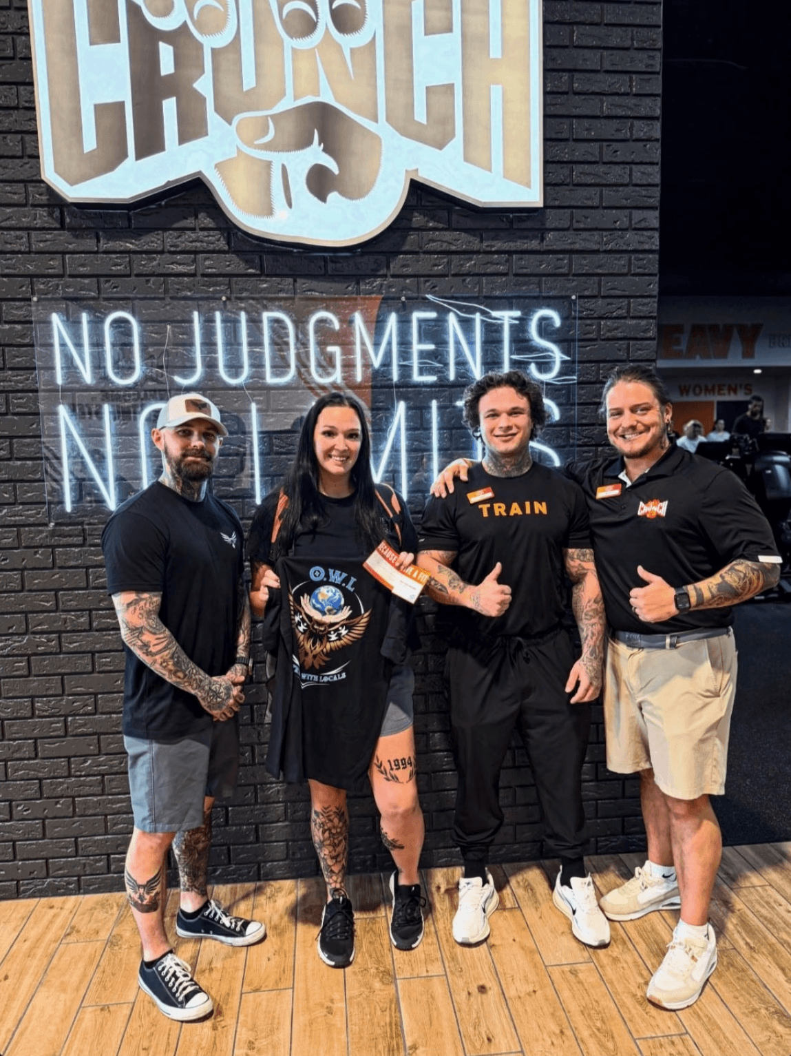 Crunch Fitness Westminster giveaway winner Kierston Bell