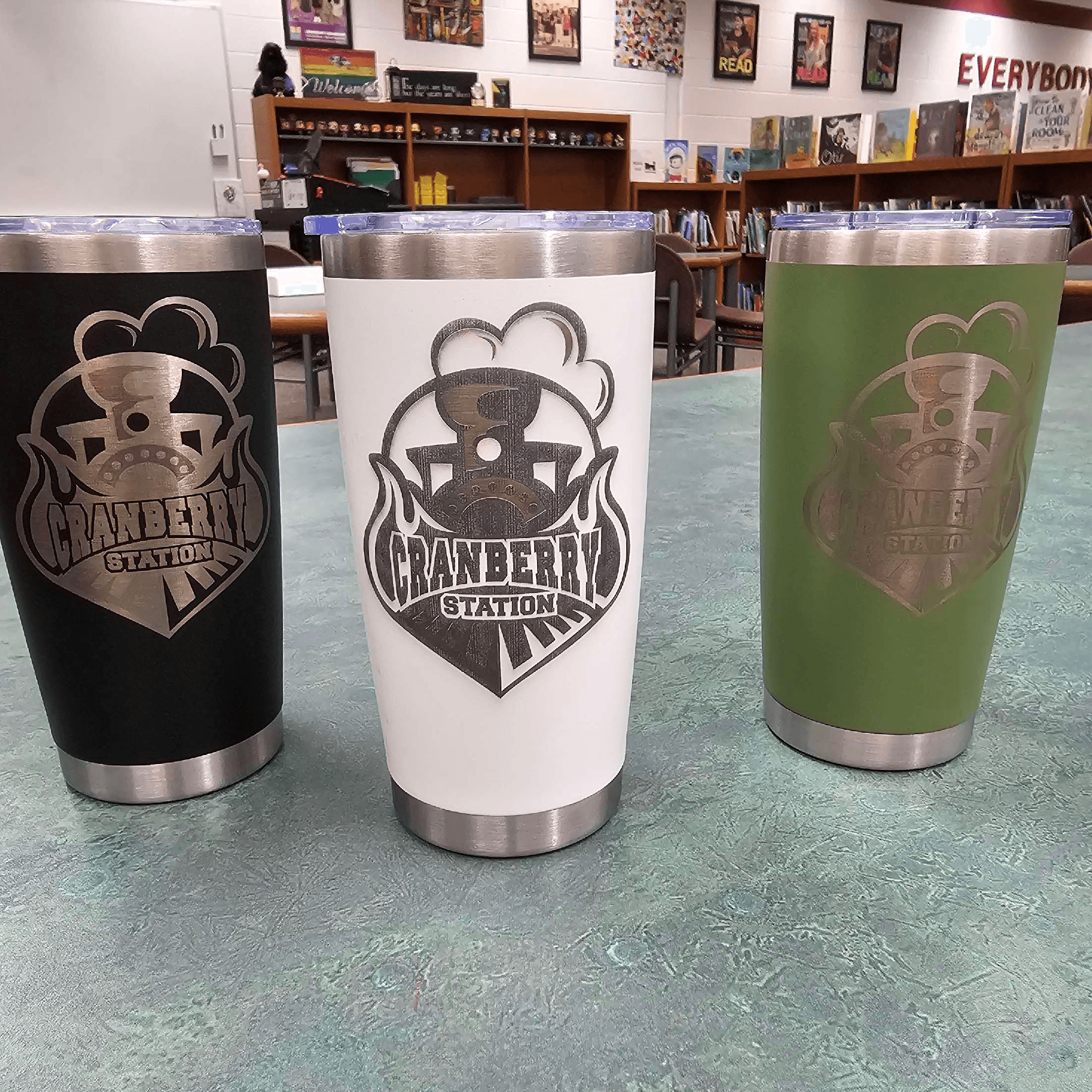 Custom engraving made for Cranberry Station in Wesmtinster, MD