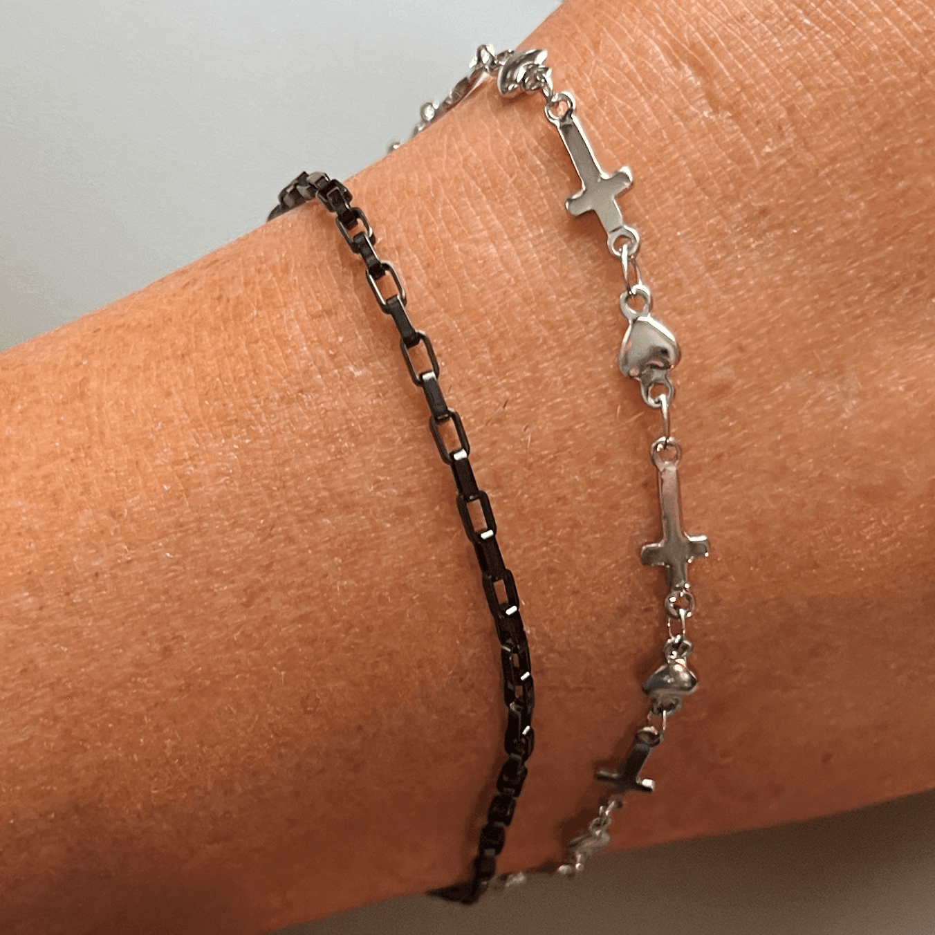 Permanent Jewelry anklet made in Wesmtinster, MD