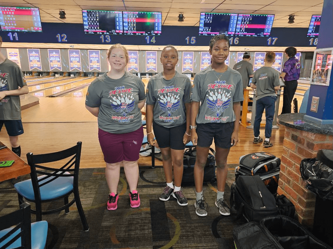 Youth bowling team in Wesmtinster, MD